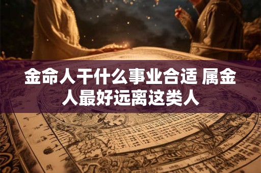 金命人干什么事业合适 属金人最好远离这类人
