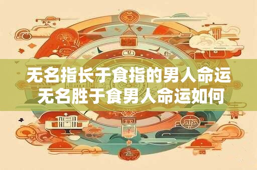 无名指长于食指的男人命运 无名胜于食男人命运如何