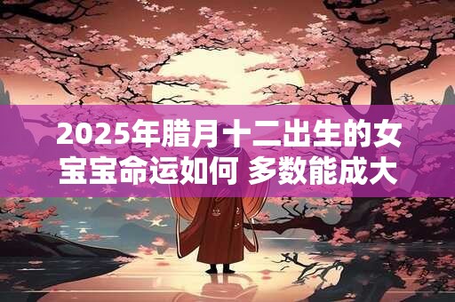 2025年腊月十二出生的女宝宝命运如何 多数能成大器