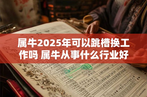 属牛2025年可以跳槽换工作吗 属牛从事什么行业好