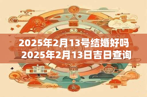 2025年2月13号结婚好吗  2025年2月13日吉日查询