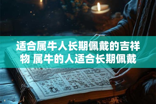 适合属牛人长期佩戴的吉祥物 属牛的人适合长期佩戴什么样的吉祥物