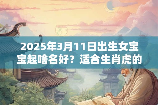 2025年3月11日出生女宝宝起啥名好？适合生肖虎的
