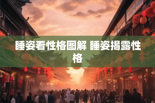 睡姿看性格图解 睡姿揭露性格