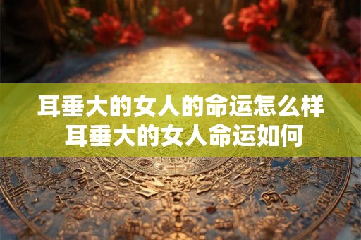 耳垂大的女人的命运怎么样 耳垂大的女人命运如何
