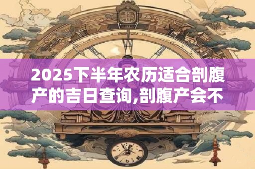 2025下半年农历适合剖腹产的吉日查询,剖腹产会不会得月子病