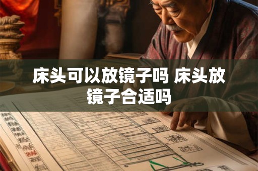 床头可以放镜子吗 床头放镜子合适吗