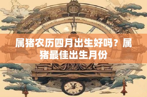 属猪农历四月出生好吗？属猪最佳出生月份