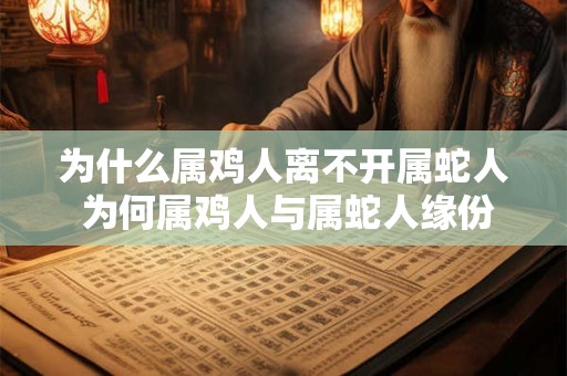 为什么属鸡人离不开属蛇人 为何属鸡人与属蛇人缘份深厚