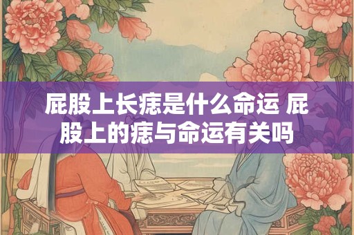 屁股上长痣是什么命运 屁股上的痣与命运有关吗