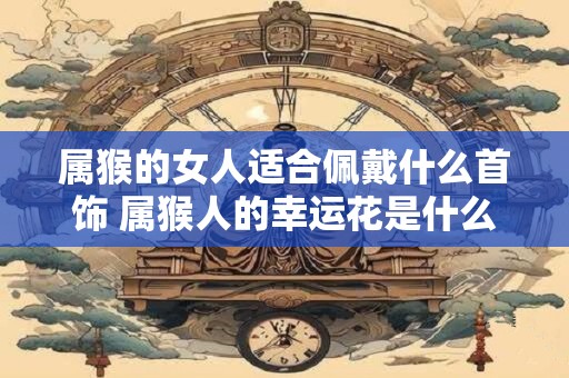 属猴的女人适合佩戴什么首饰 属猴人的幸运花是什么