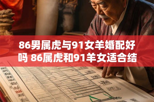 86男属虎与91女羊婚配好吗 86属虎和91羊女适合结婚吗