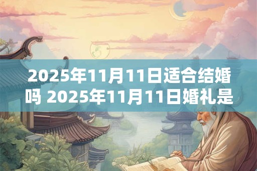 2025年11月11日适合结婚吗 2025年11月11日婚礼是否吉利