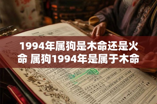 1994年属狗是木命还是火命 属狗1994年是属于木命还是火命