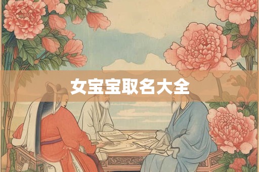 女宝宝取名大全