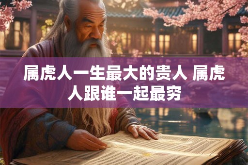 属虎人一生最大的贵人 属虎人跟谁一起最穷