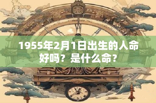 1955年2月1日出生的人命好吗？是什么命？