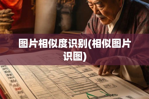 图片相似度识别(相似图片识图)