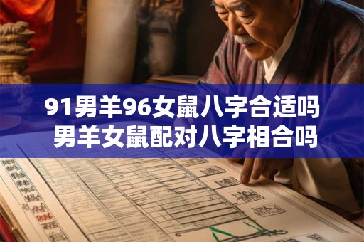 91男羊96女鼠八字合适吗 男羊女鼠配对八字相合吗