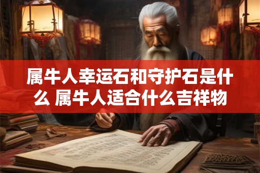 属牛人幸运石和守护石是什么 属牛人适合什么吉祥物