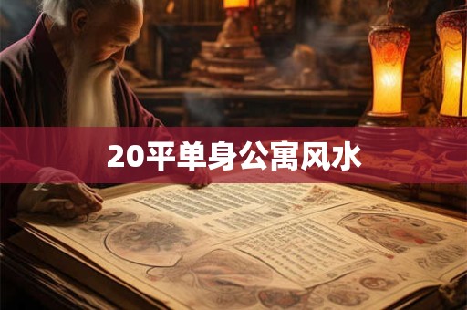 20平单身公寓风水