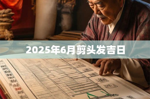 2025年6月剪头发吉日 2025年6月剪头发吉日