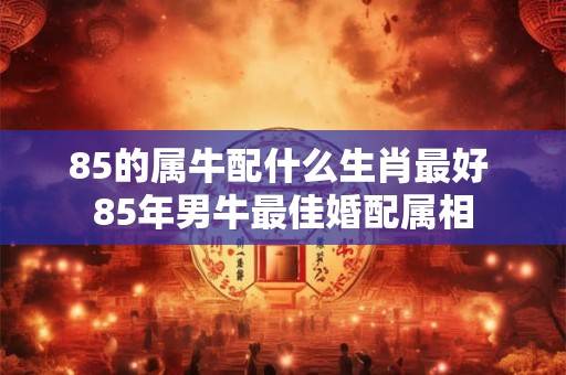 85的属牛配什么生肖最好 85年男牛最佳婚配属相 85的属牛配什么生肖最好 85年男牛最佳婚配属相