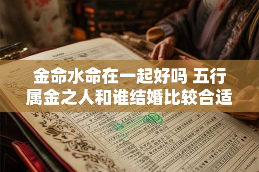 金命水命在一起好吗 五行属金之人和谁结婚比较合适