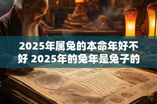 2026年属兔的本命年好不好 2026年的兔年是兔子的本命年吗