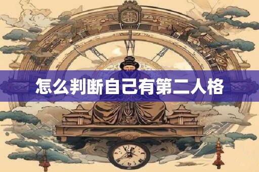 怎么判断自己有第二人格