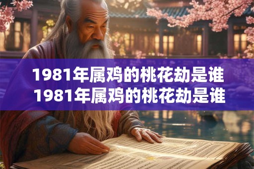 1981年属鸡的桃花劫是谁 1981年属鸡的桃花劫是谁的命运