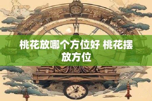 桃花放哪个方位好 桃花摆放方位 桃花放哪个方位好 桃花摆放方位