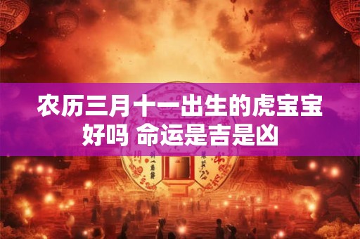 农历三月十一出生的虎宝宝好吗 命运是吉是凶