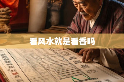 看风水就是看香吗