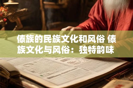 傣族的民族文化和风俗 傣族文化与风俗：独特韵味 魅力无穷