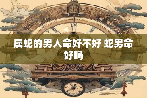 属蛇的男人命好不好 蛇男命好吗