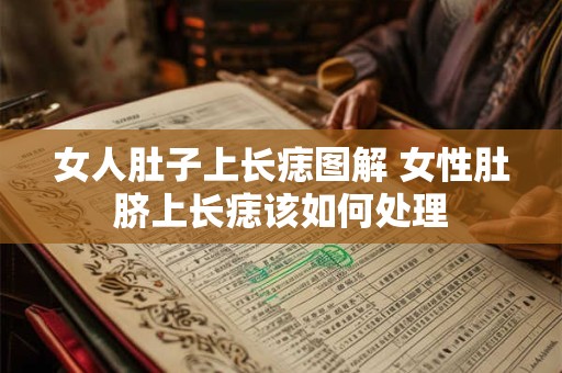 女人肚子上长痣图解 女性肚脐上长痣该如何处理