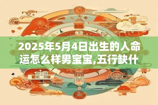 2026年5月4日出生的人命运怎么样男宝宝,五行缺什么