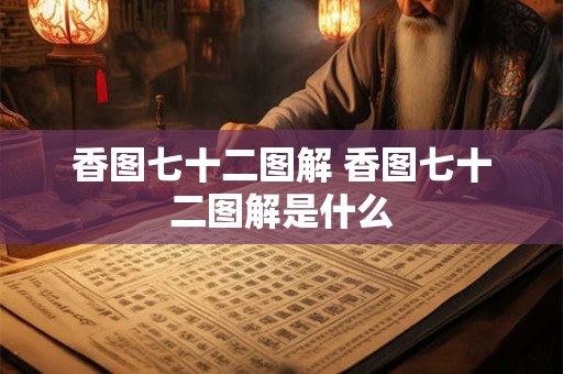 香图七十二图解 香图七十二图解是什么