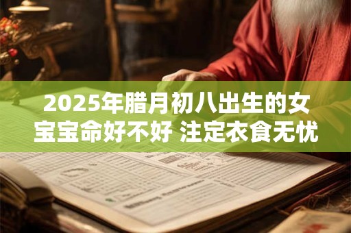 2025年腊月初八出生的女宝宝命好不好 注定衣食无忧