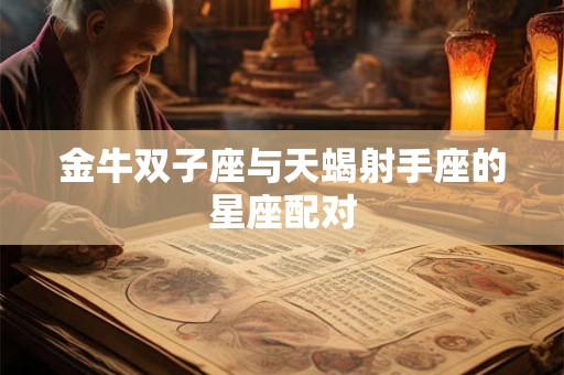 金牛双子座与天蝎射手座的星座配对