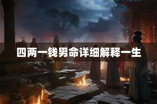 四两一钱男命详细解释一生