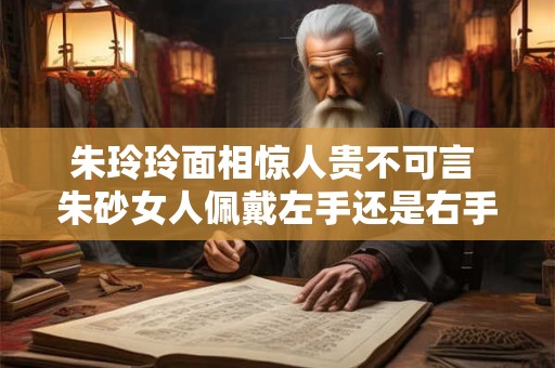 朱玲玲面相惊人贵不可言 朱砂女人佩戴左手还是右手好