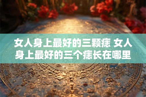 女人身上最好的三颗痣 女人身上最好的三个痣长在哪里