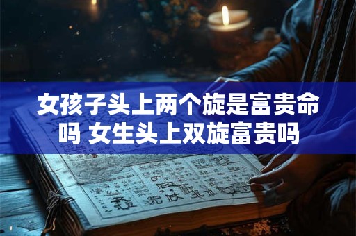 女孩子头上两个旋是富贵命吗 女生头上双旋富贵吗 女孩子头上两个旋是富贵命吗 女生头上双旋富贵吗