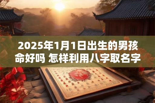 2025年1月1日出生的男孩命好吗 怎样利用八字取名字