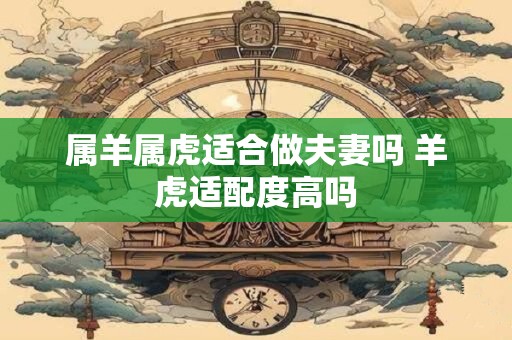 属羊属虎适合做夫妻吗 羊虎适配度高吗