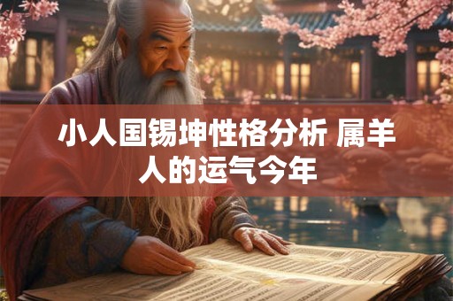 小人国锡坤性格分析 属羊人的运气今年