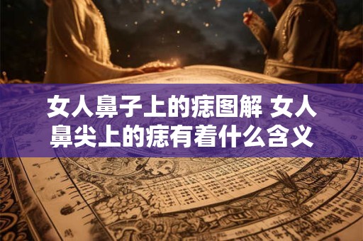 女人鼻子上的痣图解 女人鼻尖上的痣有着什么含义