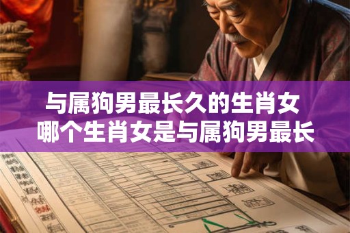 与属狗男最长久的生肖女 哪个生肖女是与属狗男最长久相处的